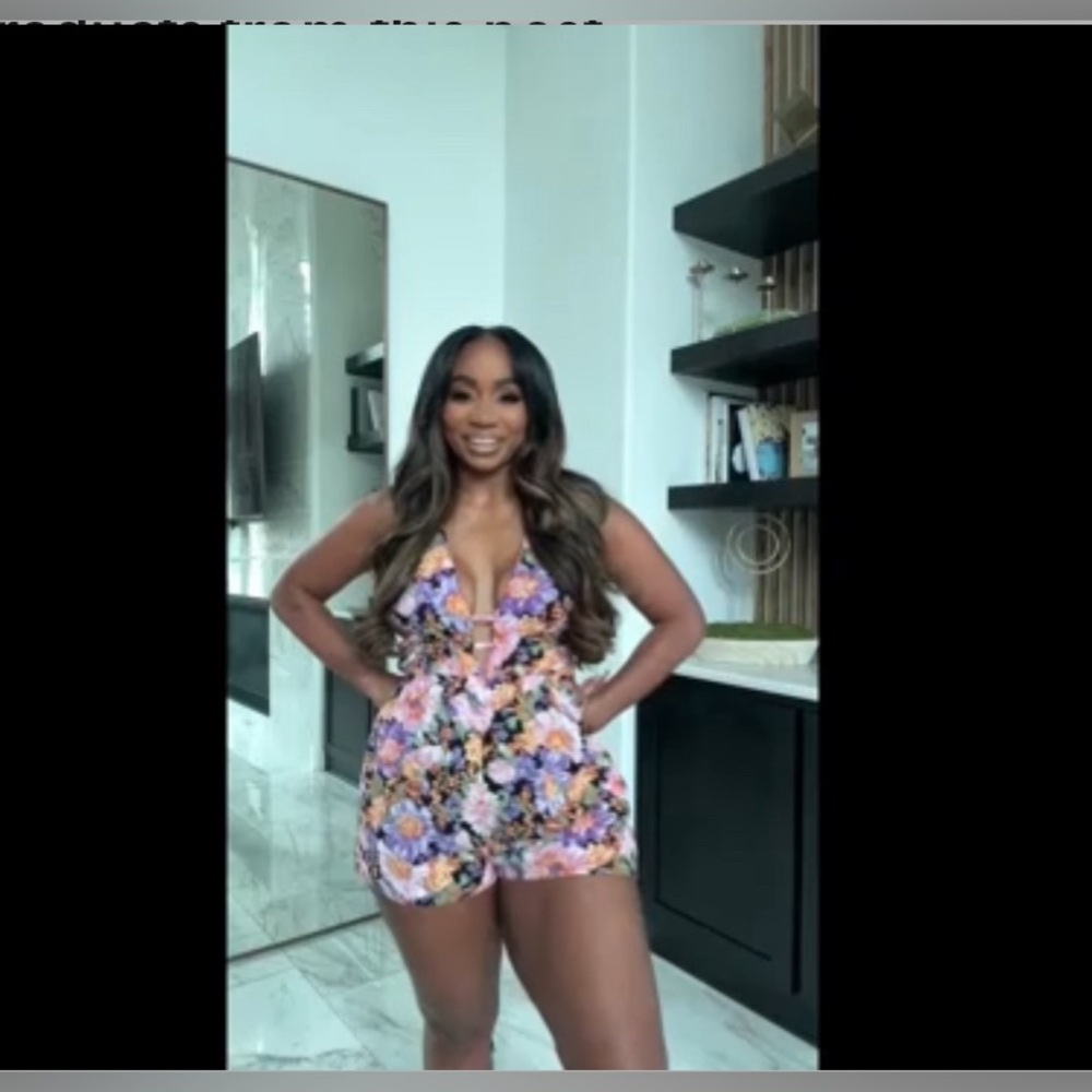 Lulu's Vibrant Floral Jumpsuit